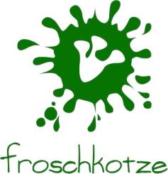 Froschkotze Aufkleber 