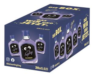 Kleiner Feigling Blueberry Minis 20er 
