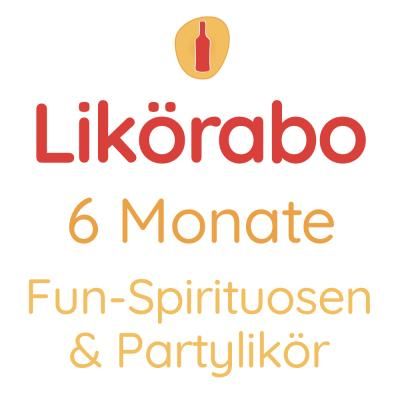 Likörabo 6 Monate | Fun-Spirituosen & Partylikör