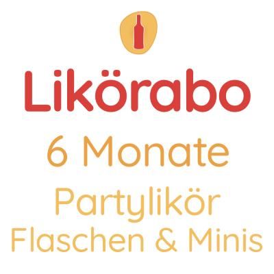 Likörabo 6 Monate | Partylikör Flaschen & Minis