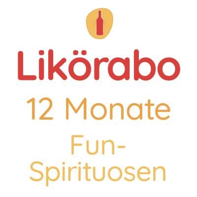 Likörabo 12 Monate | Fun-Spirituosen