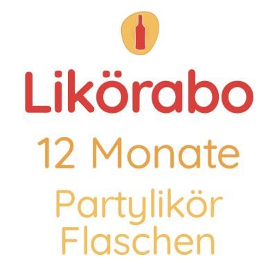 Likörabo 12 Monate | Partylikör Flaschen