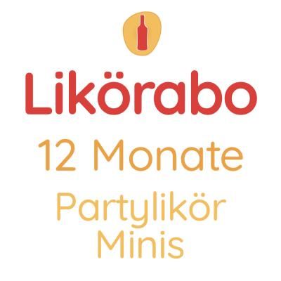 Likörabo 12 Monate | Partylikör Minis