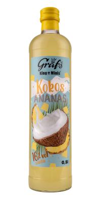 Gräfs Kokos-Ananas-Likör 0,5 l 